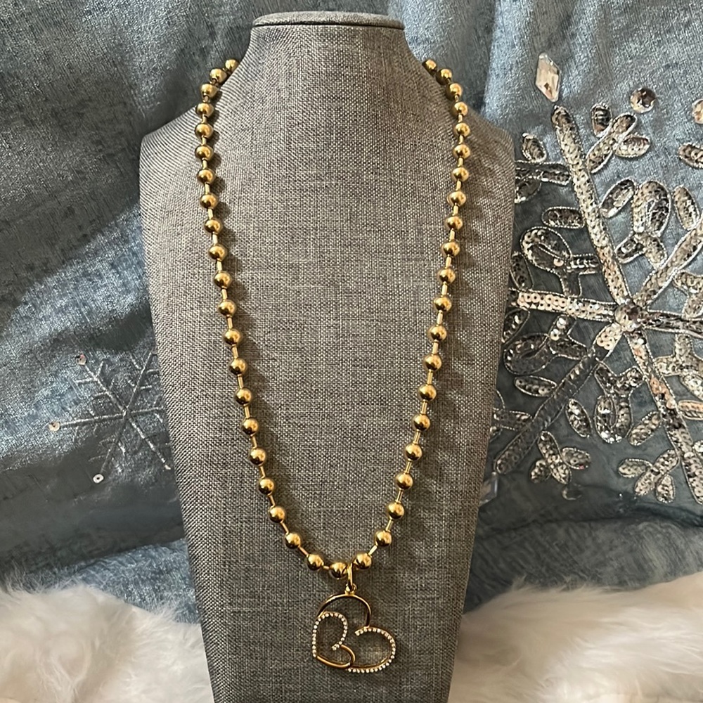 Gold plated necklace